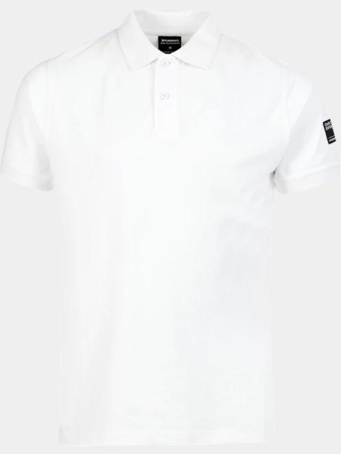 tricou cu guler pt. barbati Fundango Insignia Poloshirt alb 7