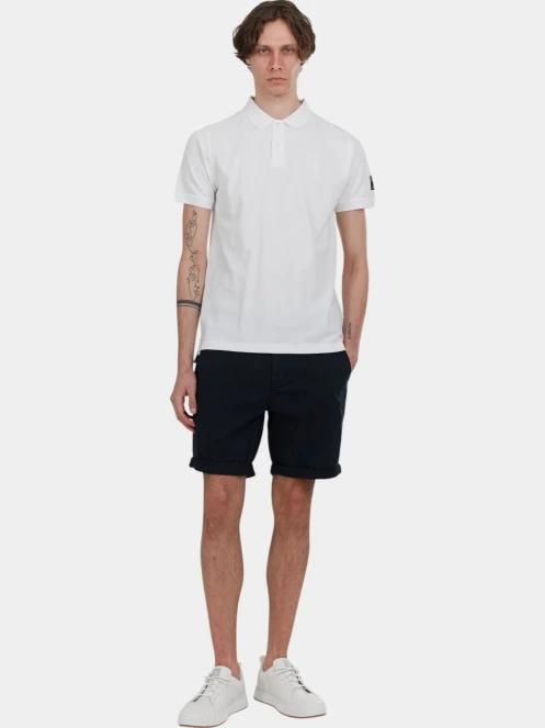 tricou cu guler pt. barbati Fundango Insignia Poloshirt alb 4