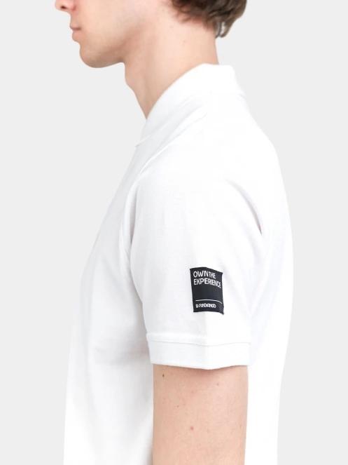 tricou cu guler pt. barbati Fundango Insignia Poloshirt alb 6