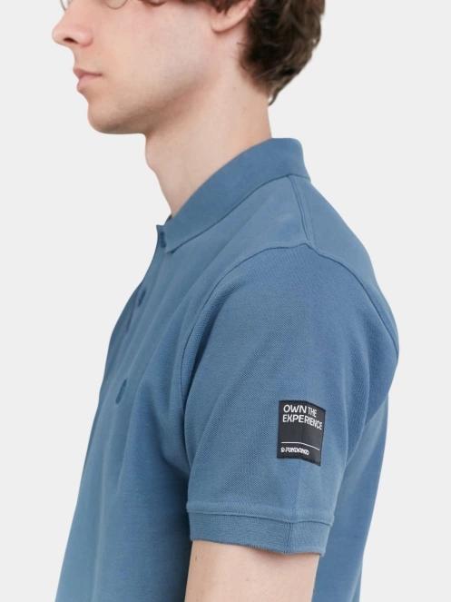 tricou cu guler pt. barbati Fundango Insignia Poloshirt albastru 6