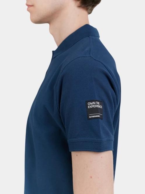 tricou cu guler pt. barbati Fundango Insignia Poloshirt albastru inchis 6