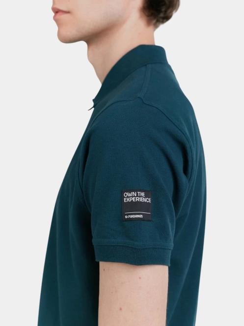 tricou cu guler pt. barbati Fundango Insignia Poloshirt verde 6
