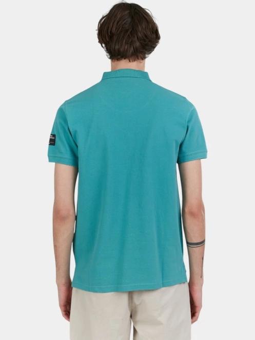 tricou cu guler pt. barbati Fundango Insignia Poloshirt verde 3