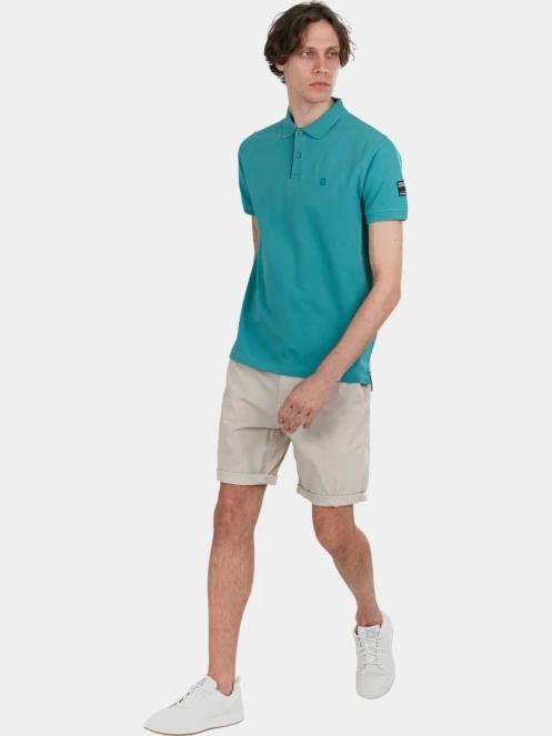 tricou cu guler pt. barbati Fundango Insignia Poloshirt verde 4