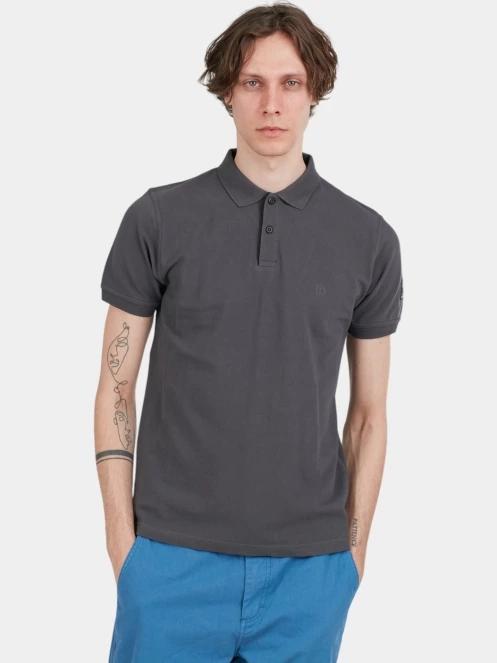 tricou cu guler pt. barbati Fundango Insignia Poloshirt gri 2