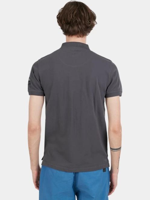 tricou cu guler pt. barbati Fundango Insignia Poloshirt gri 3