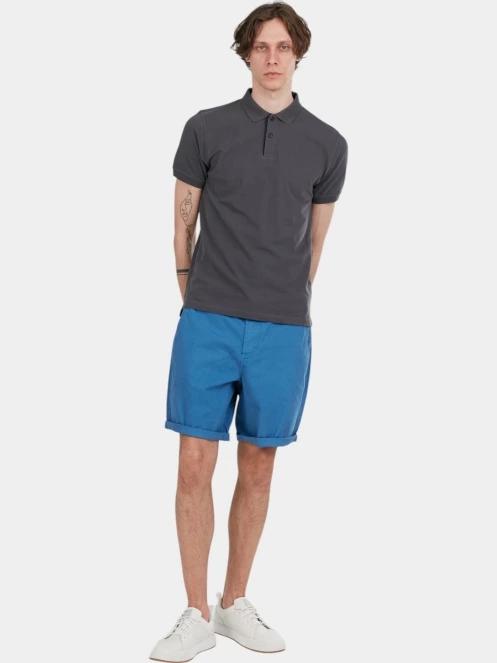tricou cu guler pt. barbati Fundango Insignia Poloshirt gri 4
