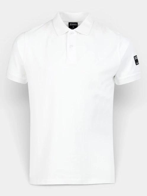 tricou cu guler pt. barbati Fundango Insignia Poloshirt alb 7