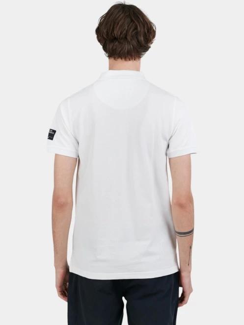 tricou cu guler pt. barbati Fundango Insignia Poloshirt alb 3