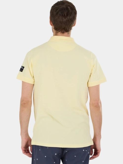 tricou cu guler pt. barbati Fundango Insignia Poloshirt galben 3