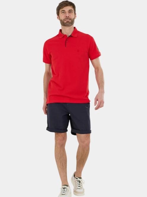 tricou cu guler pt. barbati Fundango Insignia Poloshirt rosu 4