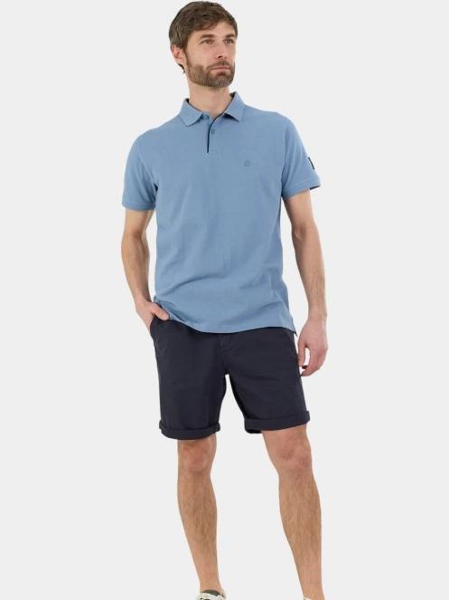 tricou cu guler pt. barbati Fundango Insignia Poloshirt albastru deschis 5