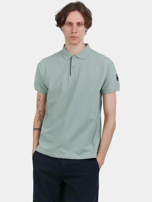 tricou cu guler pt. barbati Fundango Insignia Poloshirt verde 2