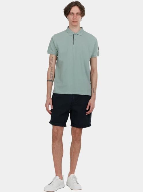 tricou cu guler pt. barbati Fundango Insignia Poloshirt verde 3