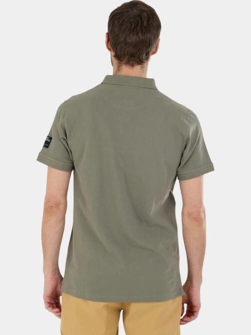 tricou cu guler pt. barbati Fundango Insignia Poloshirt verde 3
