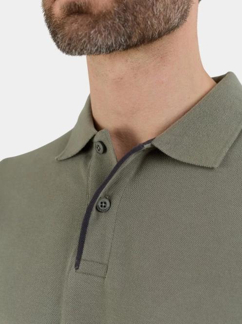 tricou cu guler pt. barbati Fundango Insignia Poloshirt verde 6
