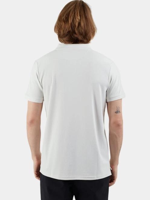 tricou pentru sport, cu maneci scurte pt. barbati Fundango Zeno Tech Poloshirt alb 3