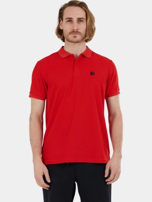 tricou pentru sport, cu maneci scurte pt. barbati Fundango Zeno Tech Poloshirt rosu 2