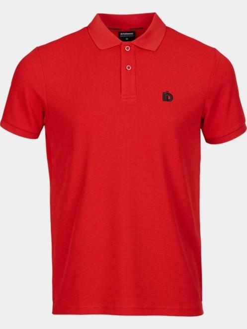 tricou pentru sport, cu maneci scurte pt. barbati Fundango Zeno Tech Poloshirt rosu 8