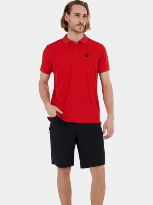 tricou pentru sport, cu maneci scurte pt. barbati Fundango Zeno Tech Poloshirt rosu 5