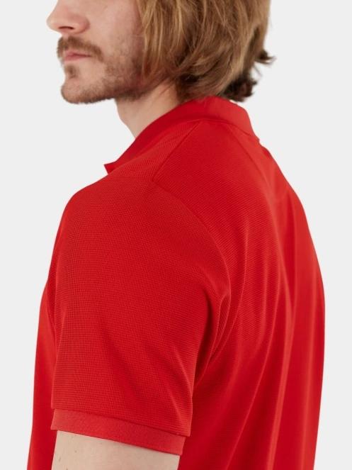 tricou pentru sport, cu maneci scurte pt. barbati Fundango Zeno Tech Poloshirt rosu 7