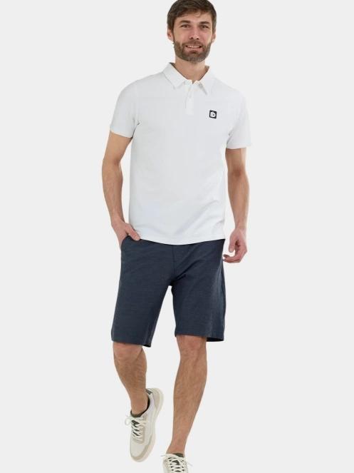 tricou de sport, cu guler pt. barbati Fundango Zeno II Tech Poloshirt alb 4