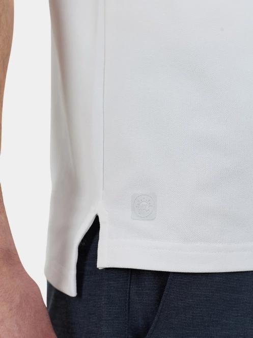 tricou de sport, cu guler pt. barbati Fundango Zeno II Tech Poloshirt alb 6