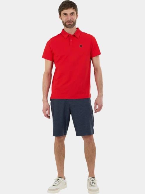 tricou de sport, cu guler pt. barbati Fundango Zeno II Tech Poloshirt rosu 4