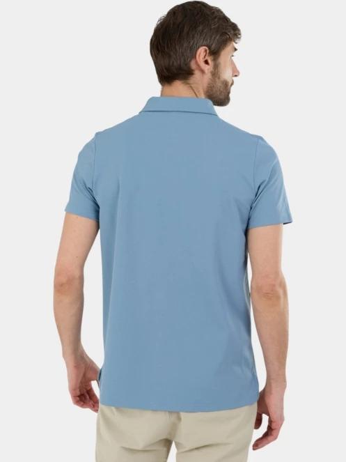 tricou de sport, cu guler pt. barbati Fundango Zeno II Tech Poloshirt albastru 3