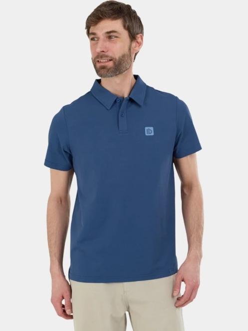 tricou de sport, cu guler pt. barbati Fundango Zeno II Tech Poloshirt albastru inchis 2