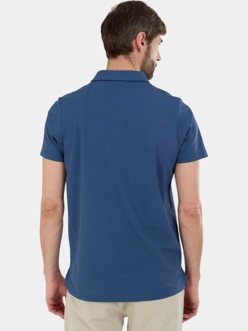 tricou de sport, cu guler pt. barbati Fundango Zeno II Tech Poloshirt albastru inchis 3