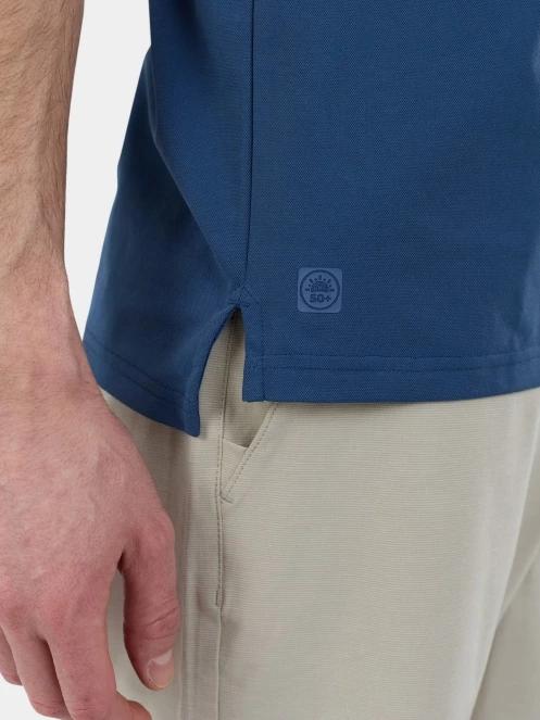 tricou de sport, cu guler pt. barbati Fundango Zeno II Tech Poloshirt albastru inchis 6