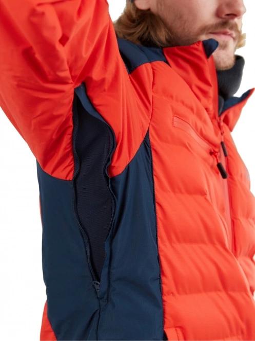 geaca de schi matlasata pt. barbati Fundango Orion Padded Jacket portocaliu 8