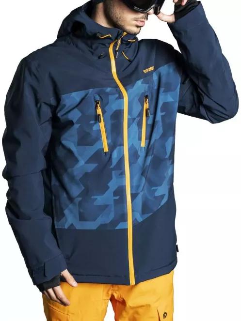 geaca de schi pt. barbati Fundango PRIVET Allmountain Jacket albastru inchis 2