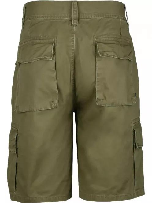 pantaloni scurti cu buzunare laterale pt. barbati Fundango Camper oliv 5