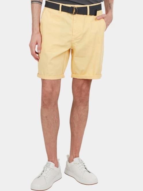 pantaloni scurti pt. barbati Fundango North Shore Chino Shorts galben 2