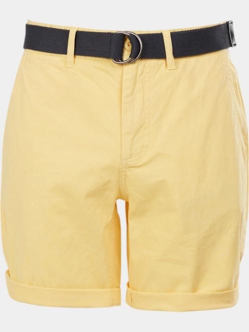pantaloni scurti pt. barbati Fundango North Shore Chino Shorts galben 5