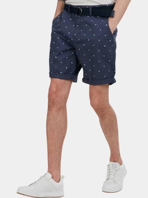 pantaloni scurti pt. barbati Fundango North Shore Chino Shorts albastru inchis 6