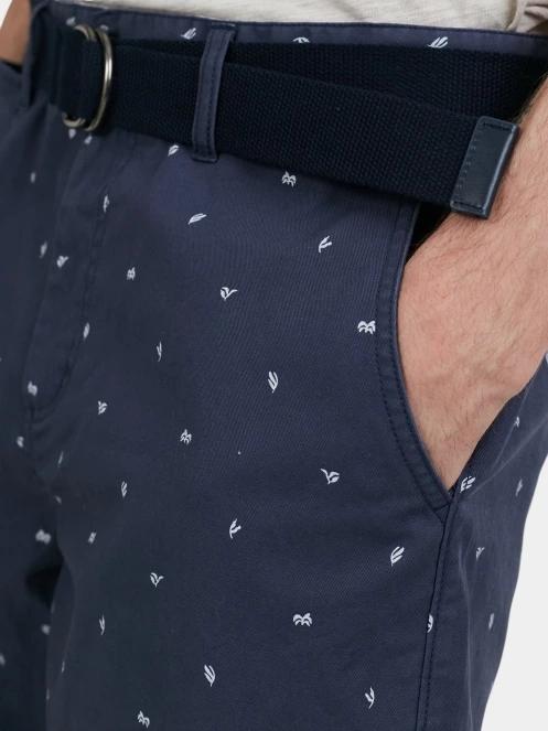 pantaloni scurti pt. barbati Fundango North Shore Chino Shorts albastru inchis 7
