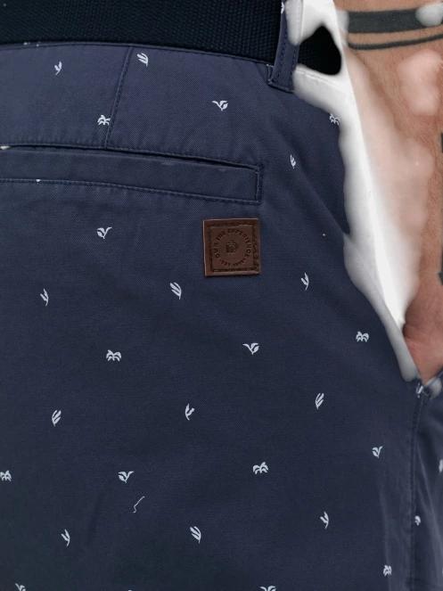 pantaloni scurti pt. barbati Fundango North Shore Chino Shorts albastru inchis 8