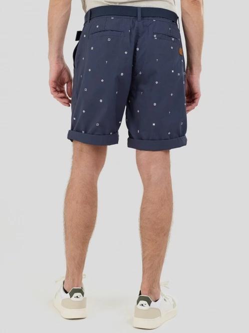 pantaloni scurti pt. barbati Fundango North Shore Chino Shorts albastru inchis 5