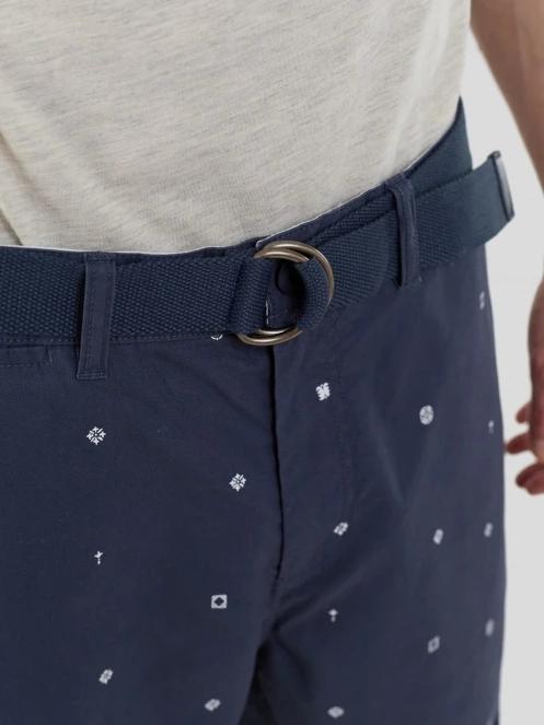 pantaloni scurti pt. barbati Fundango North Shore Chino Shorts albastru inchis 9