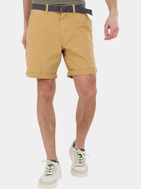 pantaloni scurti pt. barbati Fundango North Shore Chino Shorts galben 2