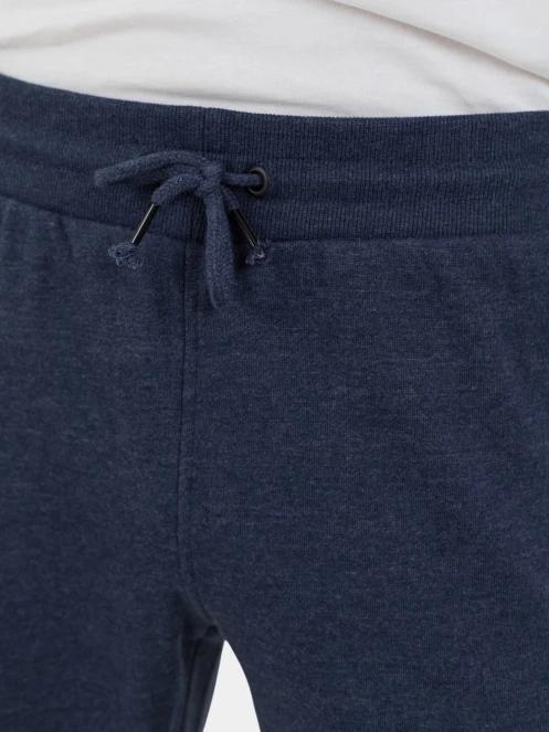 pantaloni scurti de trening pt. barbati Fundango Delon Sweatshorts albastru inchis 6