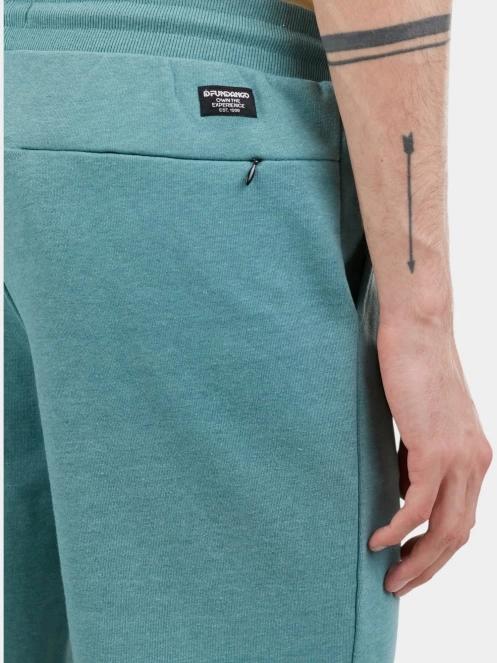 pantaloni scurti de trening pt. barbati Fundango Delon Sweatshorts verde 5
