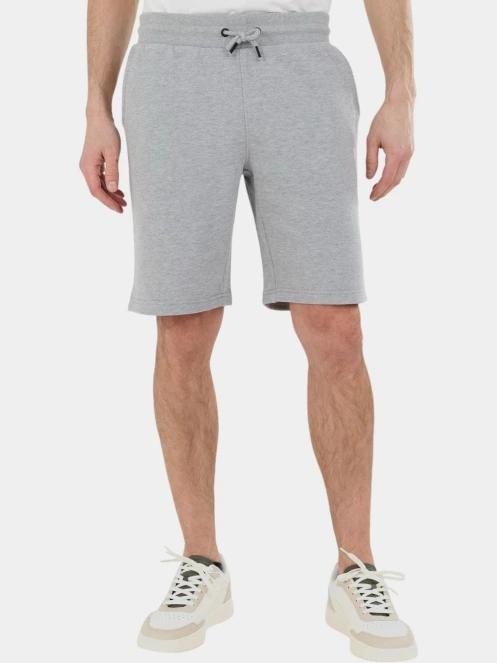 pantaloni scurti de trening pt. barbati Fundango Delon Sweatshorts gri 2