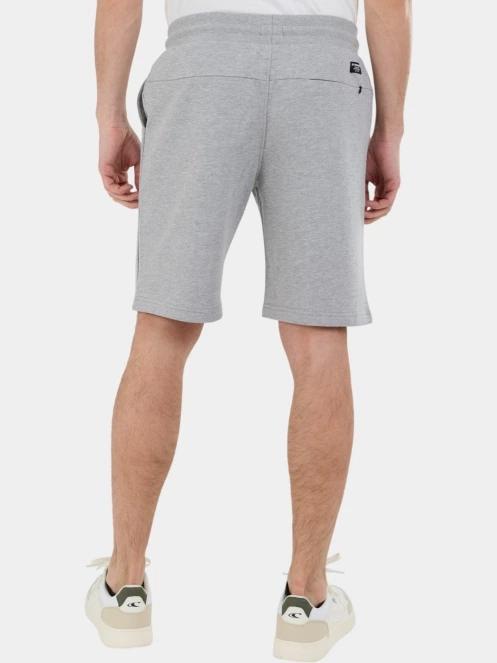 pantaloni scurti de trening pt. barbati Fundango Delon Sweatshorts gri 3