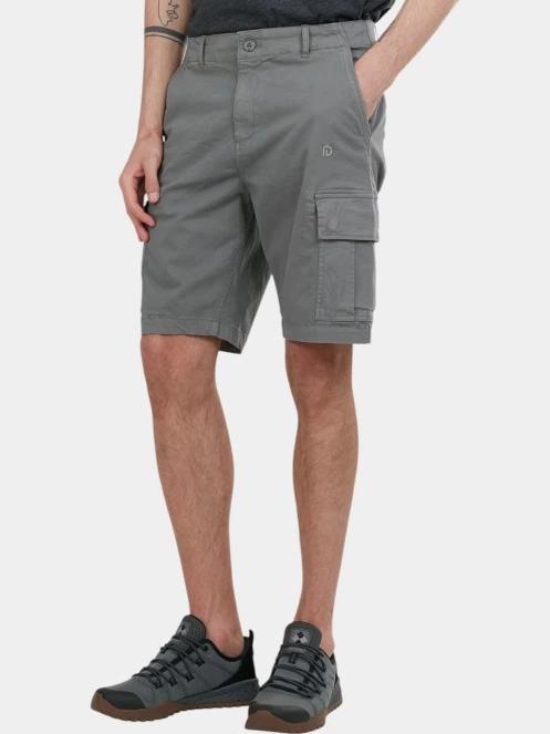 pantaloni scurti cu buzunare laterale pt. barbati Fundango Zack Cargo Shorts oliv 2