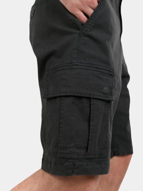 pantaloni scurti cu buzunare laterale pt. barbati Fundango Zack Cargo Shorts gri 6