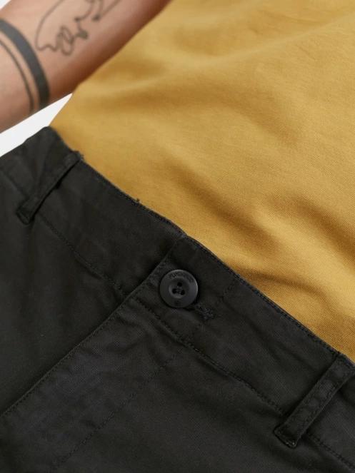 pantaloni scurti cu buzunare laterale pt. barbati Fundango Zack Cargo Shorts gri 7